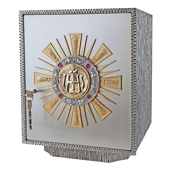 K657 Tabernacle IHS Adoration Window