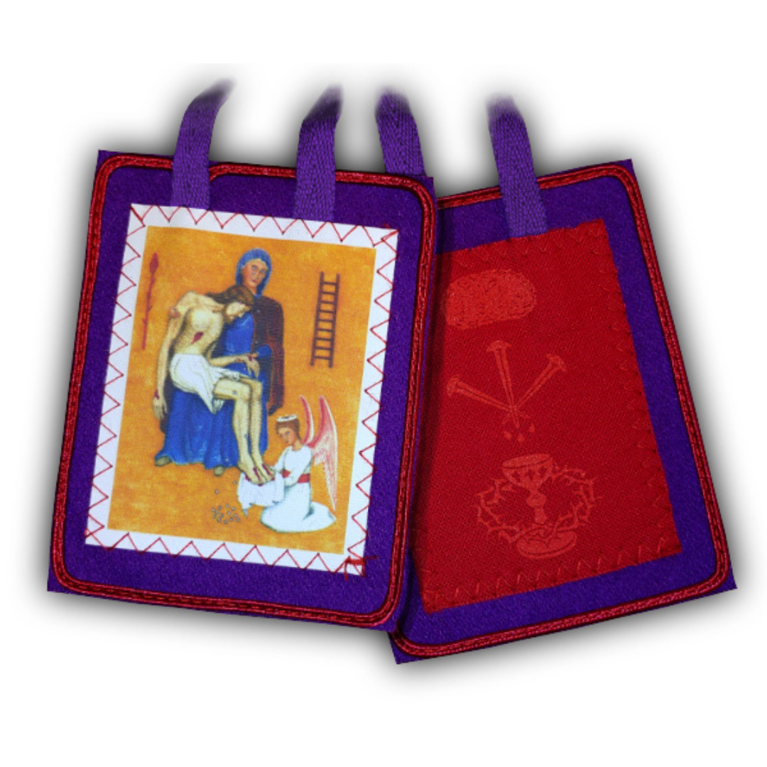 Large Purple Scapular