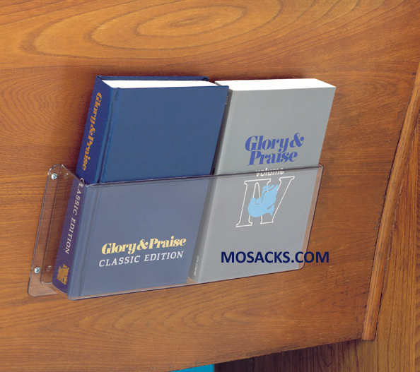 Clear Plastic Pew Book Rack 