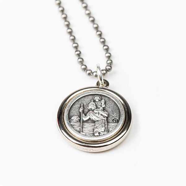 MSMH Armor of Faith Protection Bead Ball Necklace -36004SL