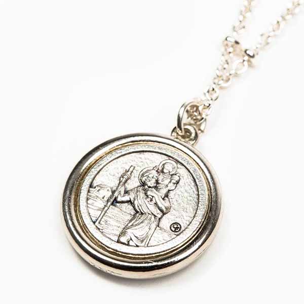 MSMH Armor of Faith Protection Chain Necklace - 36003SL