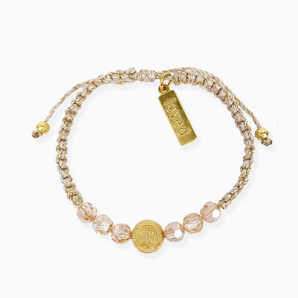 MSMH A Mother's Love Blessing for My Child Bracelet - 22021GD 