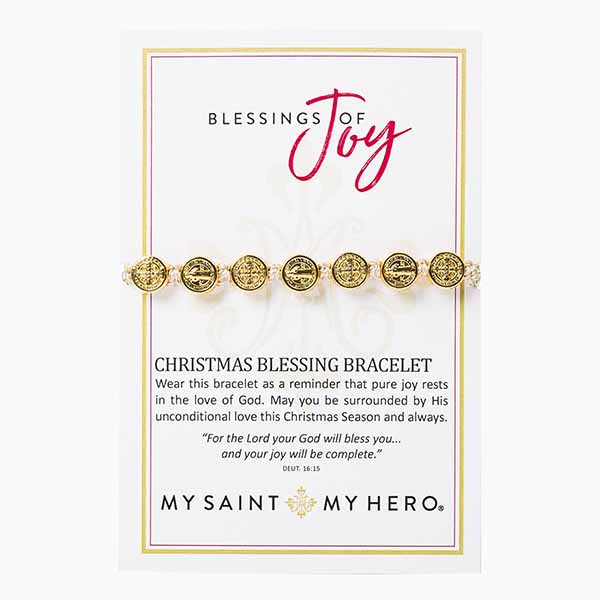 MSMH Christmas "Blessing of Joy" Gold Bracelet
