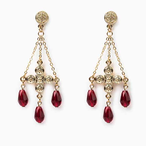 MSMH Deep Faith Earrings 40012GD