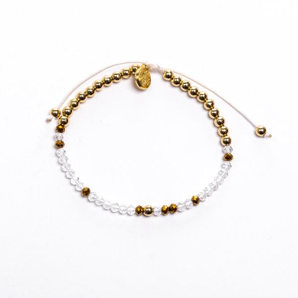 MSMH Christ Within Bracelet in Gold and White-16045GD