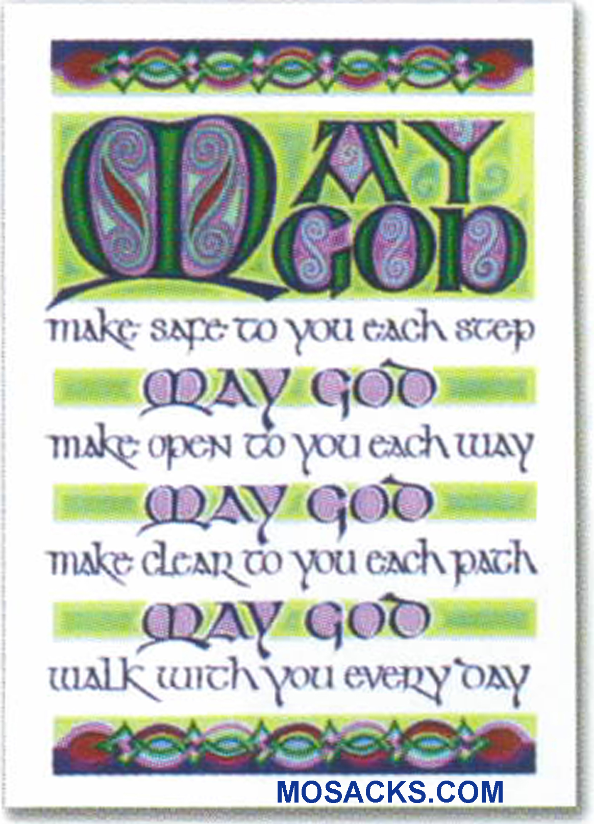May God Make Safe To You Each Step-WCB1614