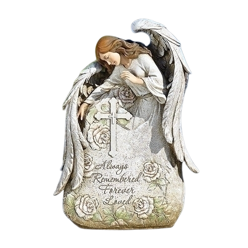 Joseph's Studio 16" Memorial Angel Garden Stone