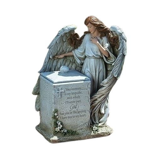 Joseph's Studio 16" Memorial Box w/Angel and Verse