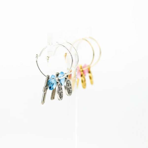MSMH Blessing Hoop Earrings-4003Series
