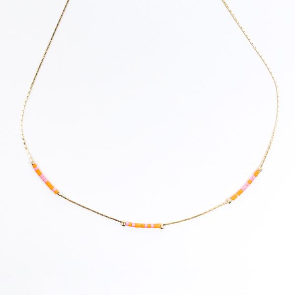 MSMH Love Hope Cure Morse Code Necklace-34034CU