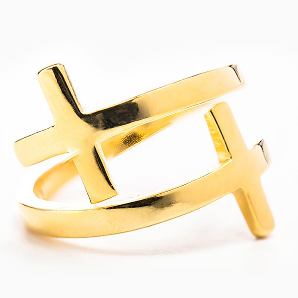 MSMH Pillar of Faith Ring Gold 42007GD