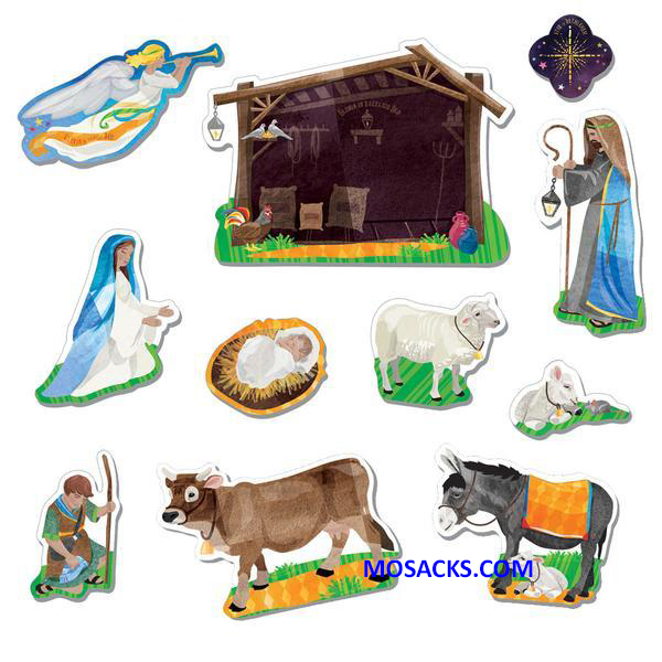Nativity Fridge Magnets 462-W3116200