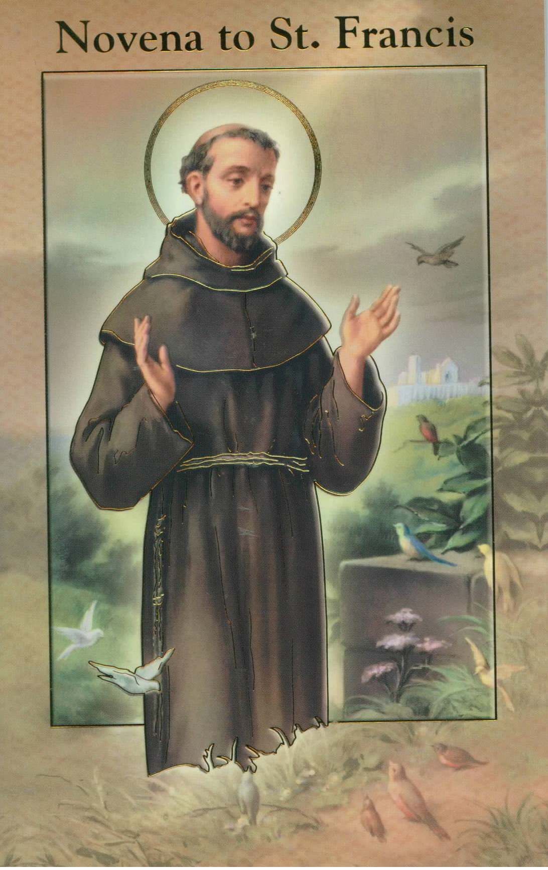 Novena to St. Francis Prayer Book with Prayers 12-2432-310