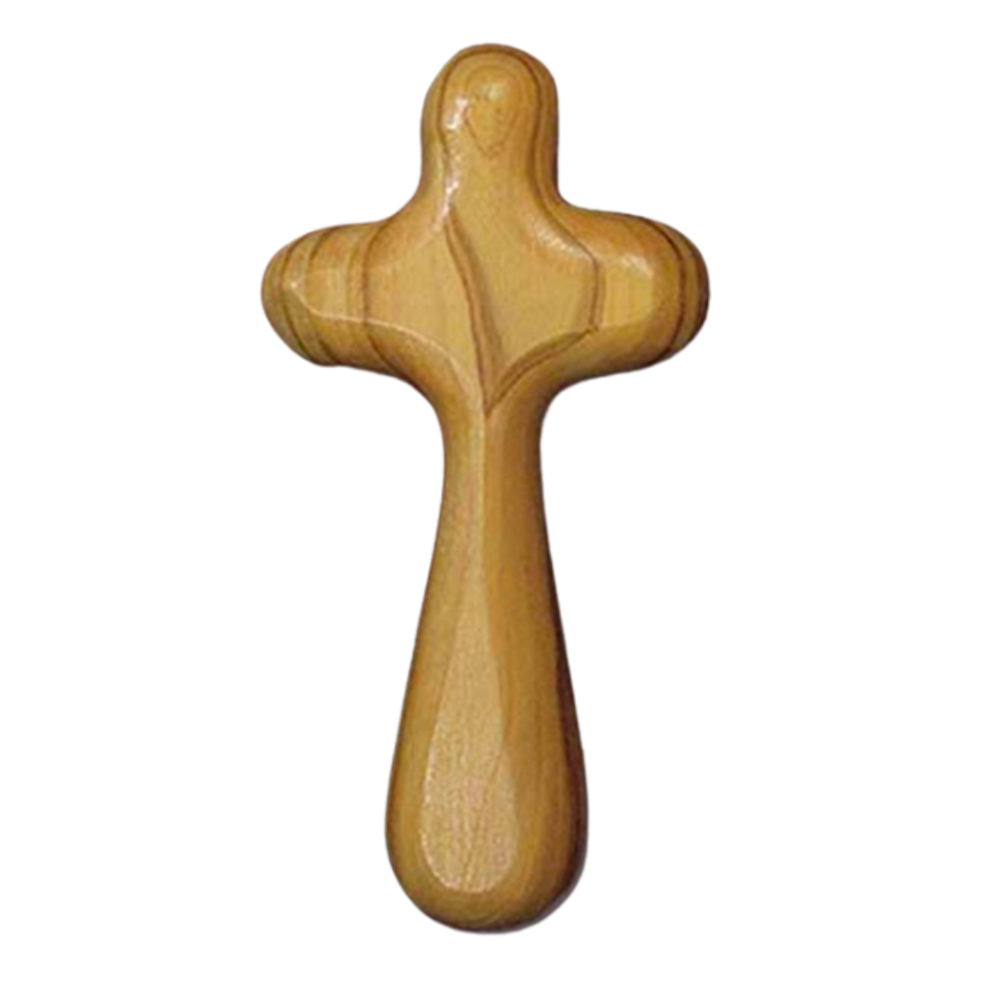 Olive Wood Comfort Cross