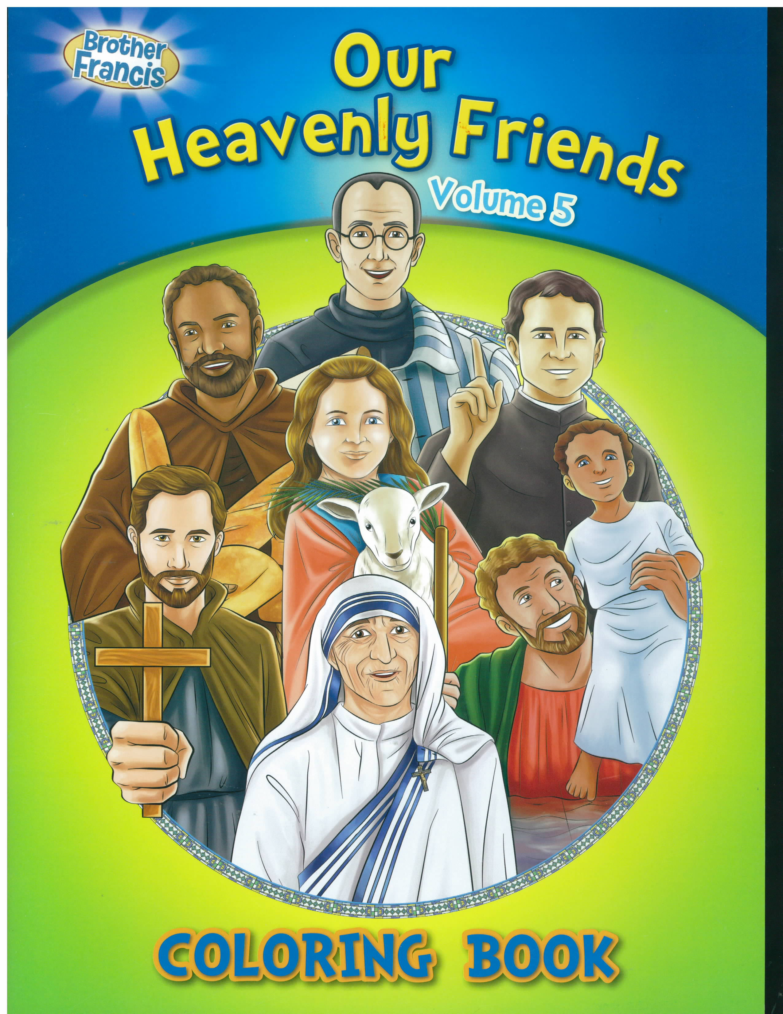 Our Heavenly Friends Volume 5 Coloring Book-CSB-HF5
