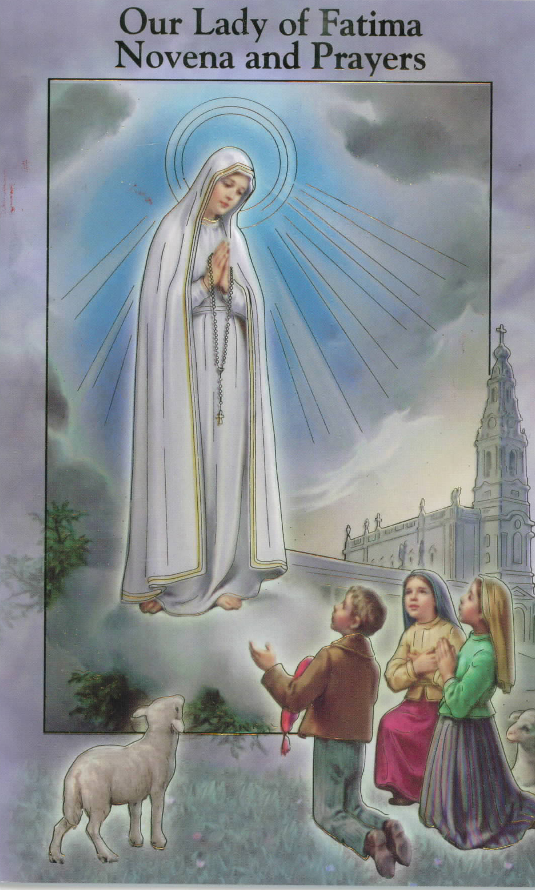 Our Lady of Fatima Novena and Prayers Prayer Book 12-2432-225