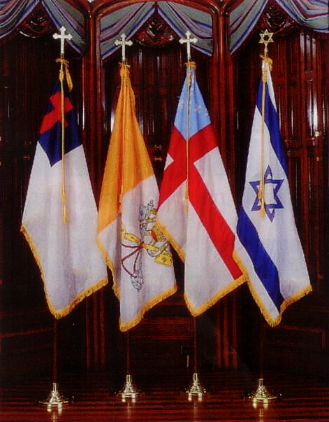 Episcopal Presentation Set with 3x5 ft. Flag and 8 ft. pole, 35259090