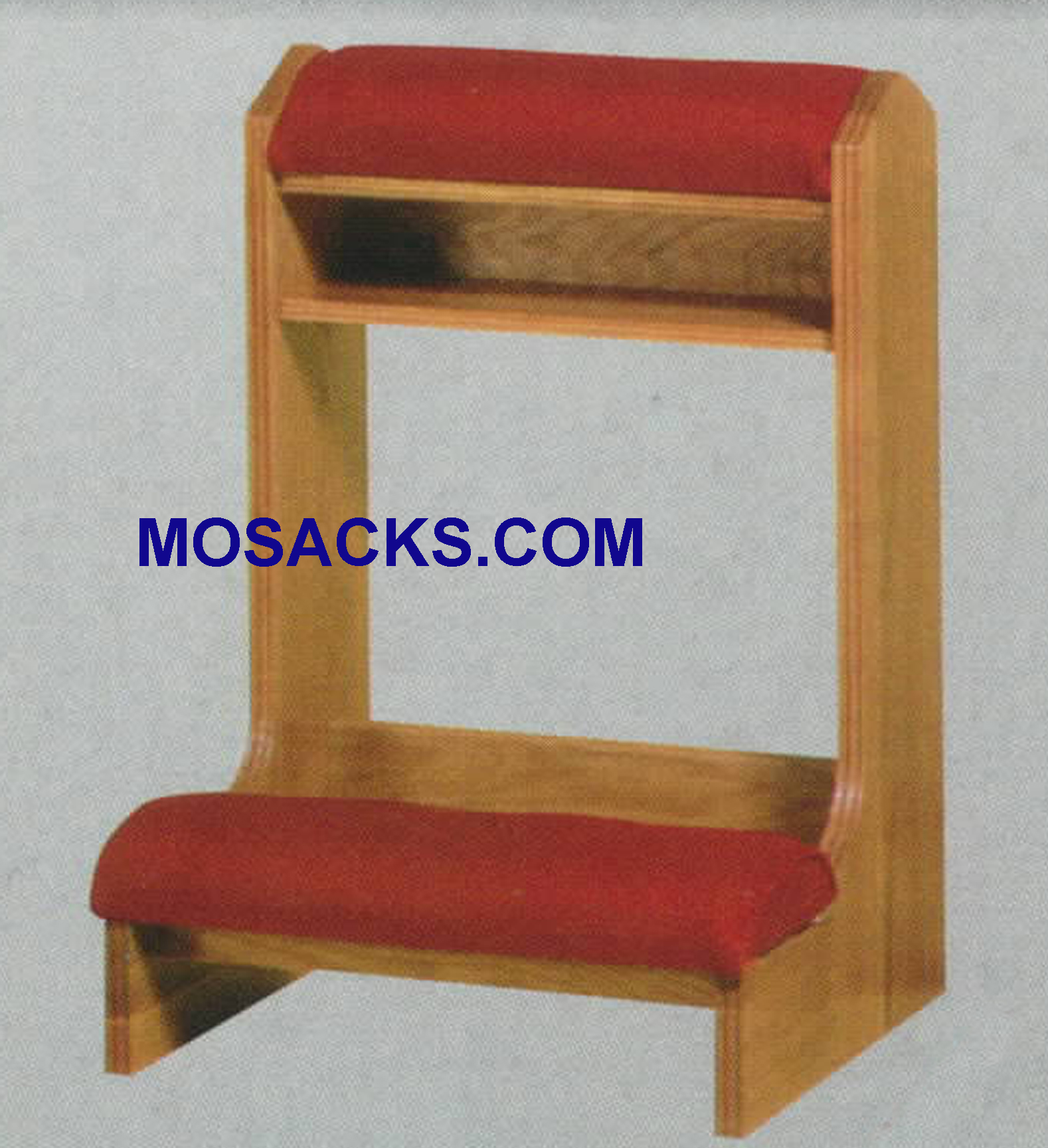 Prie Dieu w/padded armrest and kneeler 25" w x21" d 34" H 40-3400