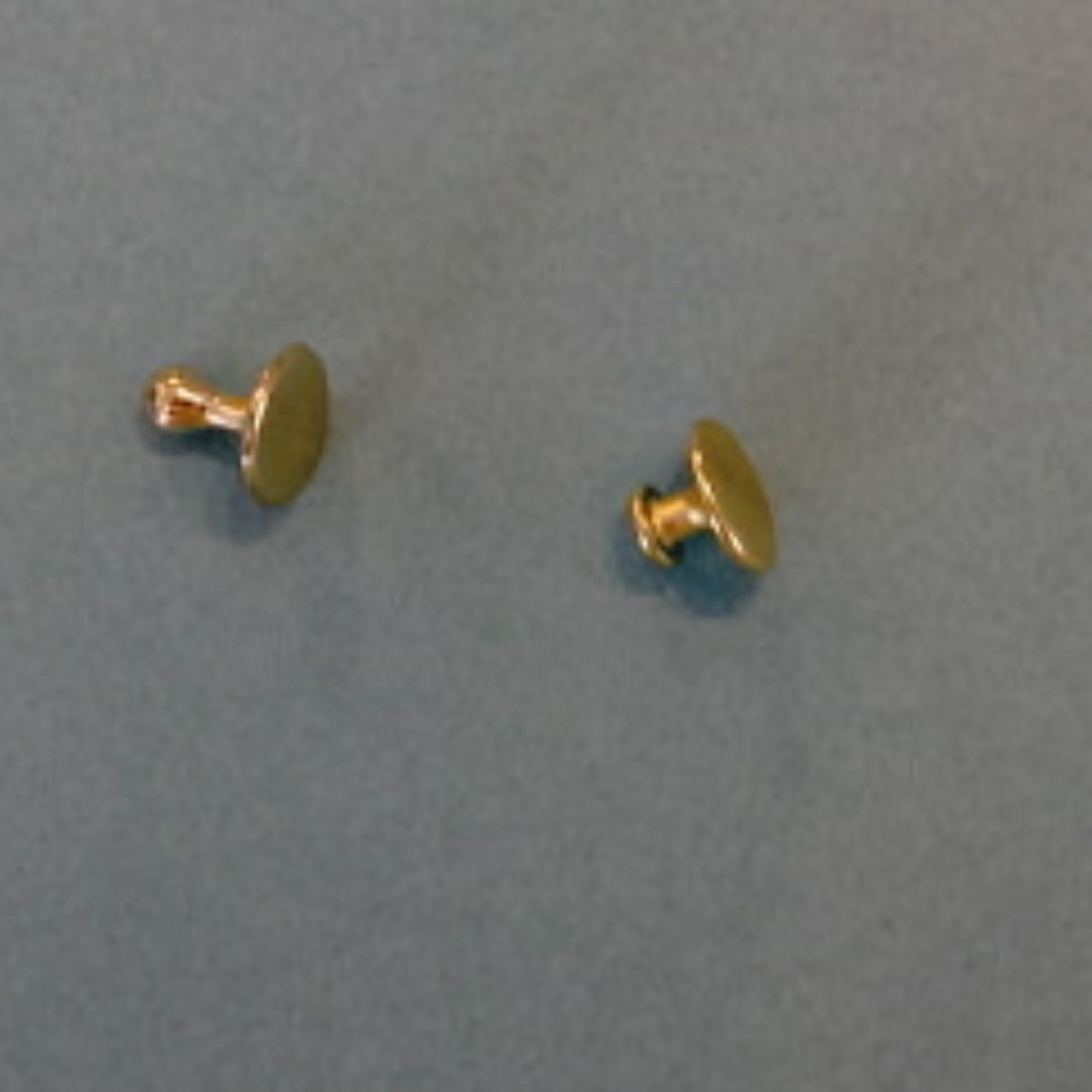 R. J. Toomey Collar Buttons 12 pcs