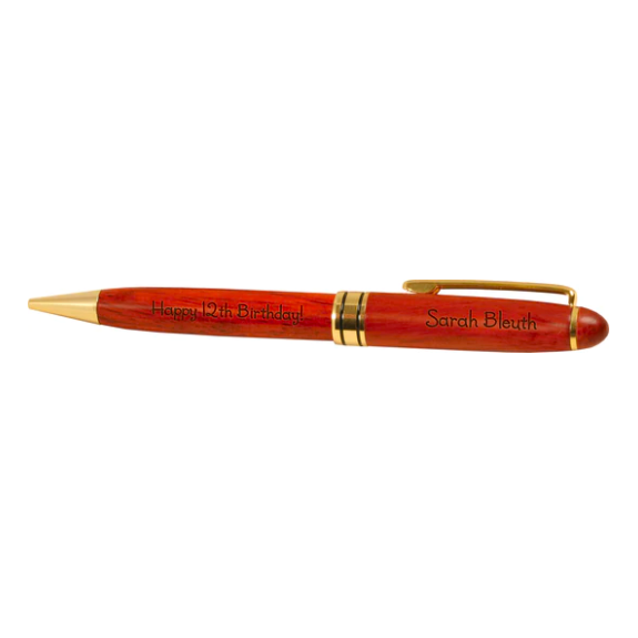 Rosewood Pen (Personalized)