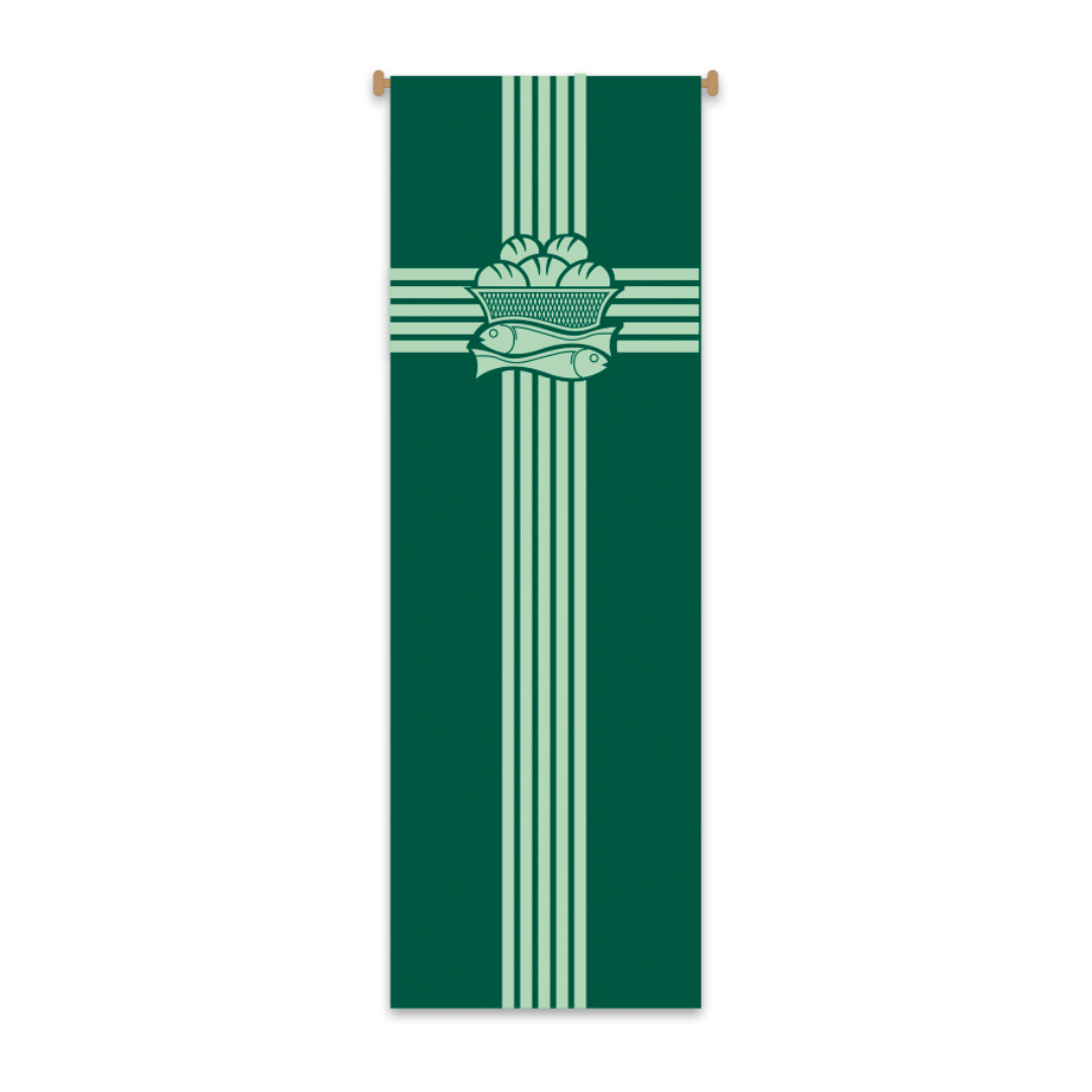 Slabbinck "Bread & Ichtus" Banner (Large)