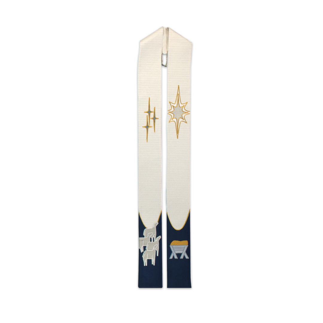 Slabbinck Christmas Overlay Stole
