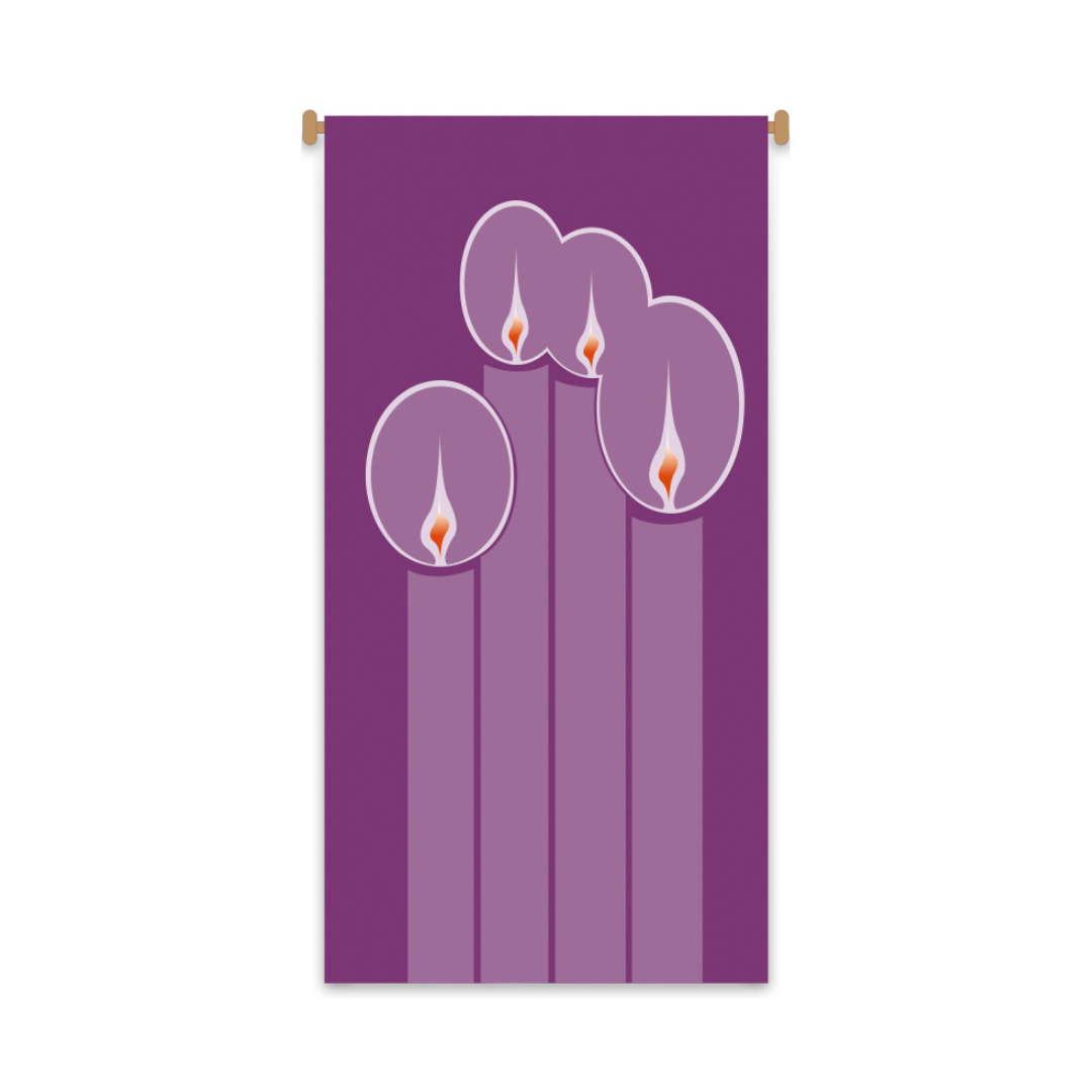 Slabbinck "Advent Candle" Banner (Small)