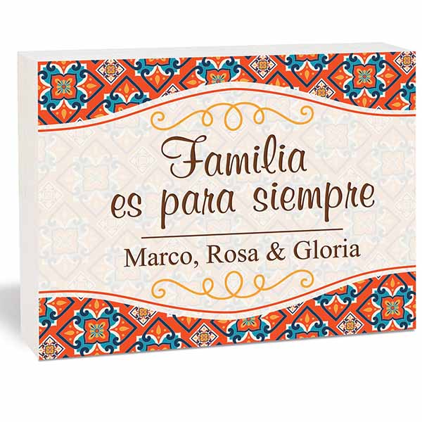 Spanish Tile Sign