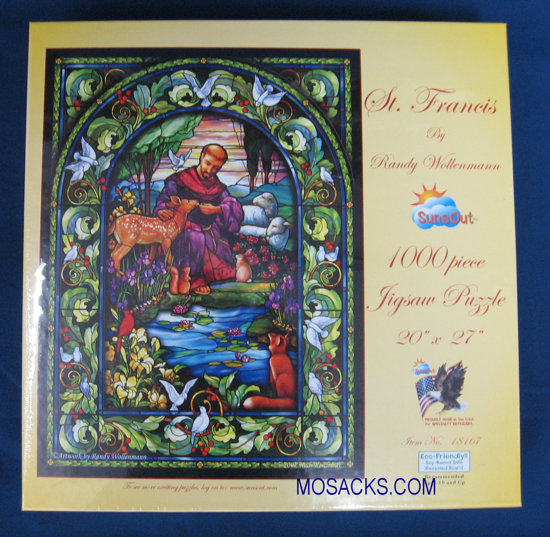 St. Francis 1000 piece Puzzle 20x27 Inch 18167