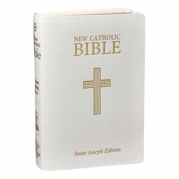 St. Joseph New Catholic Bible (White)