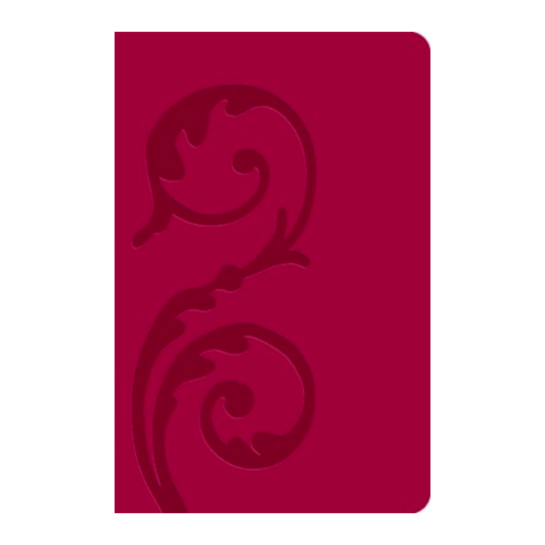 The Message Bible: Personal Size (Raspberry Blossom/LeatherLike)