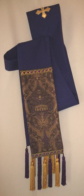 Indigo Deacon Stole, Theological Threads, #T6866NANG