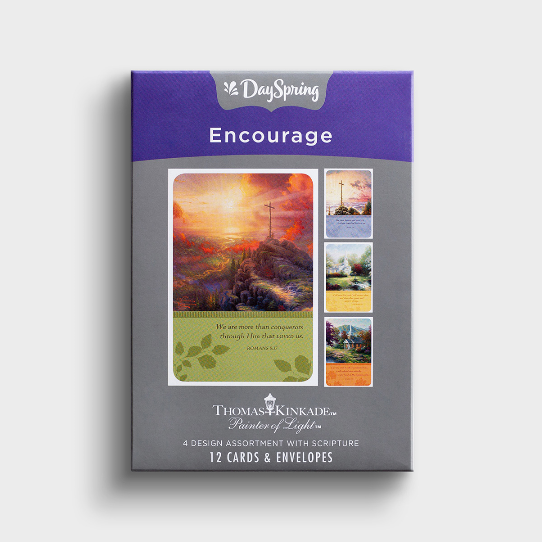 Dayspring Boxed Cards- Sympathy, Thomas Kinkade