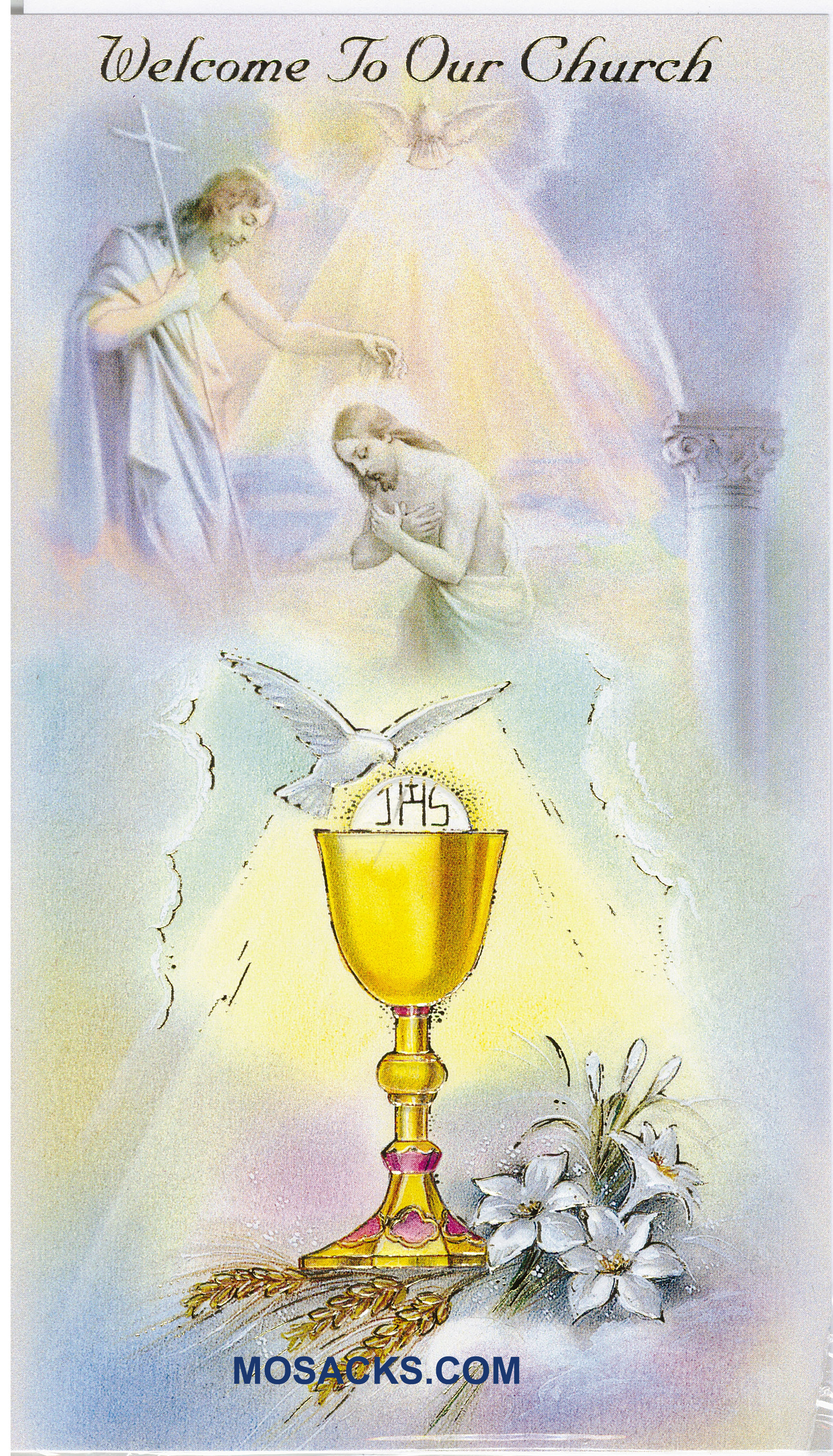 Welcome To Our Church RCIA Greeting Card 11-4010