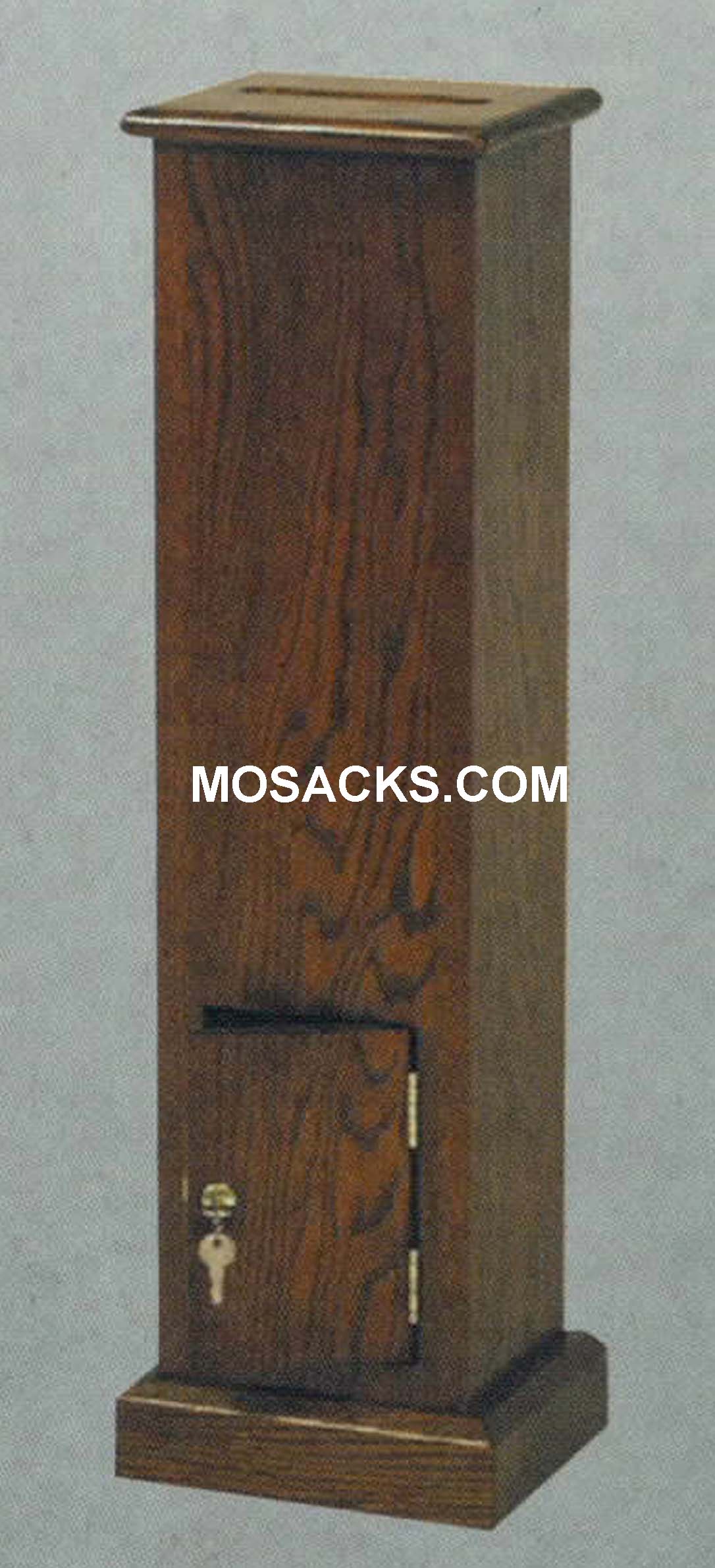 Wooden Collection Box 9" w x 8" d x 34" h 40-126