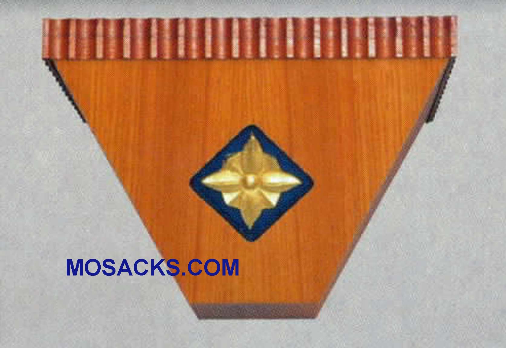 Wooden Pedestal 16"w x 15"d, 11-1/2"h 4G17-E