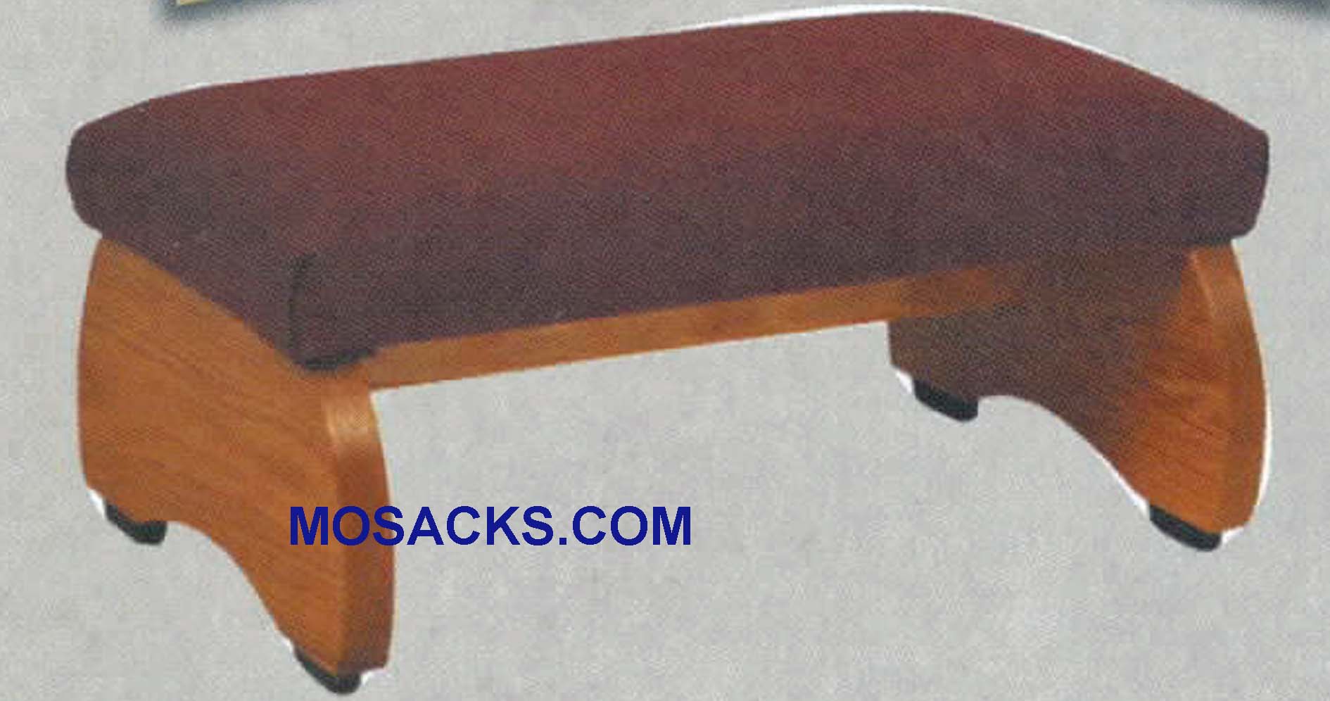 Wooden Personal Kneeler w/ pad 16"w x 10-1/2"d 40-1132