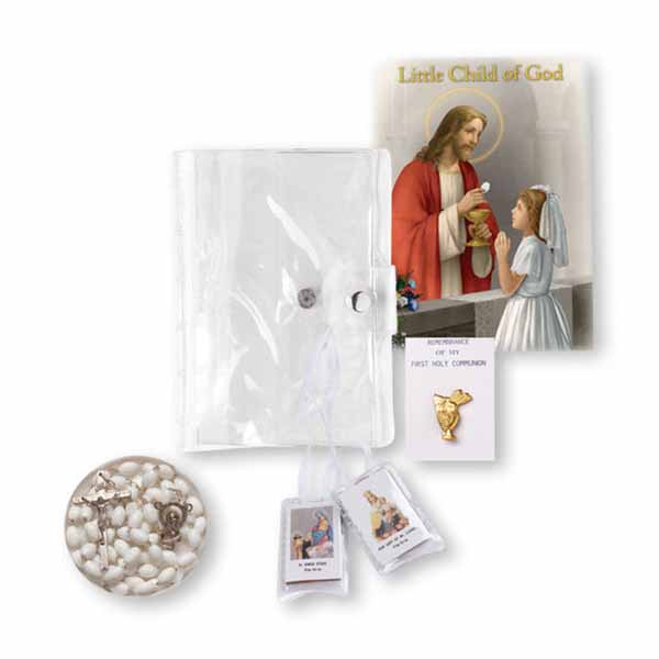 Communion 5 Piece Missal Set (Memories Edition) for Girls