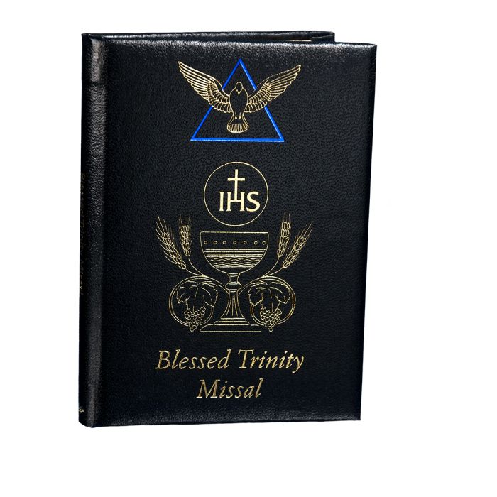 Communion Blessed Trinity Missal Boy Black 12-2639