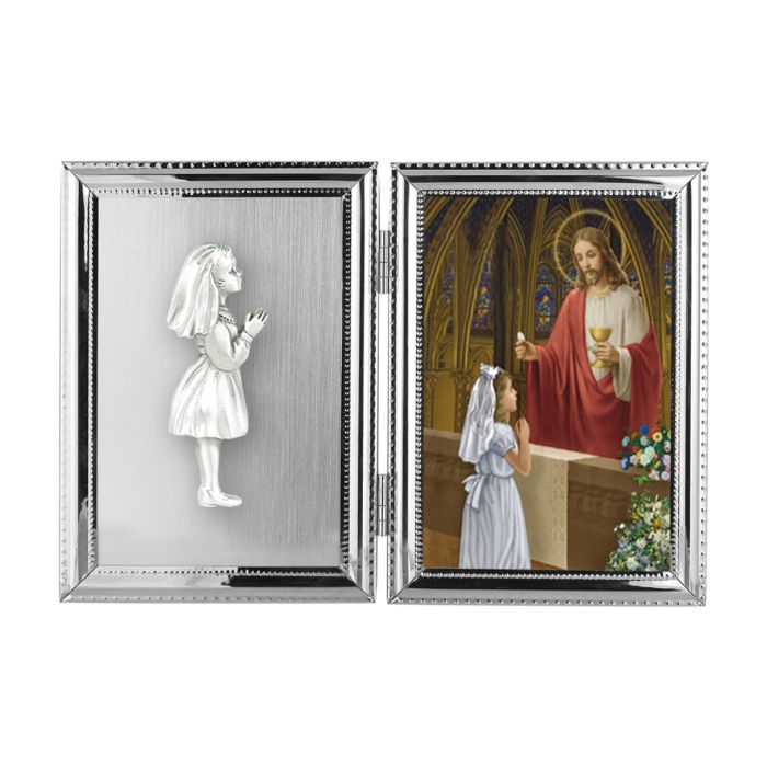 Communion Child of God 5x7 Double Frame (Girl)