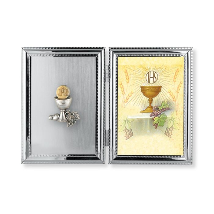 Communion Remembrance Double Hinged Frame