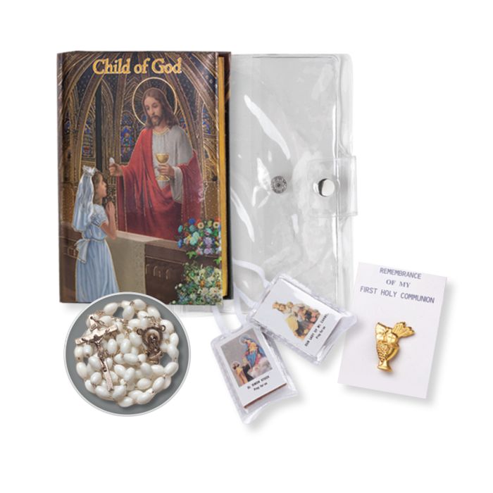 Communion 5 Piece Child Of God Gift Set (Girl) 