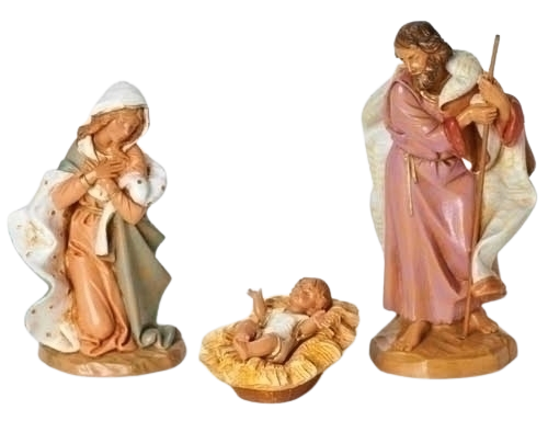 Fontanini 7.5" Holy Family 3-Piece Set (71811)