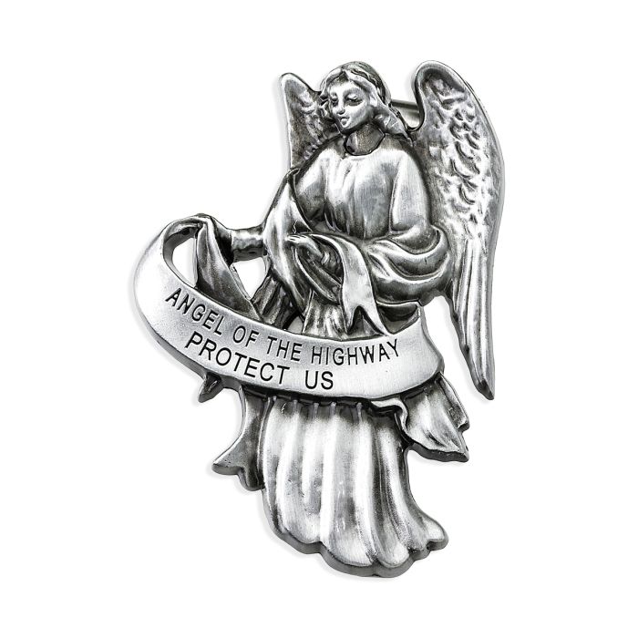 Guardian Angel Protect Us Visor Clip 2x2.5"  (12-V5076)