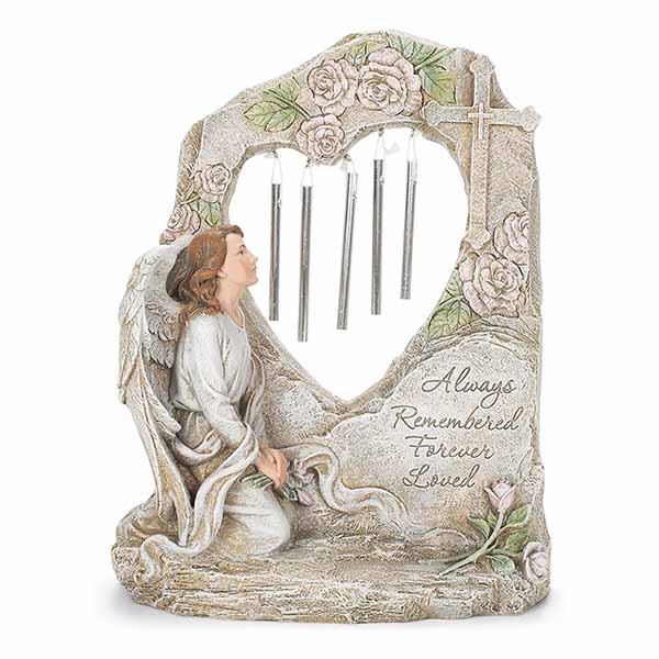 Joseph's Studio Memorial Angel With Chimes-602093