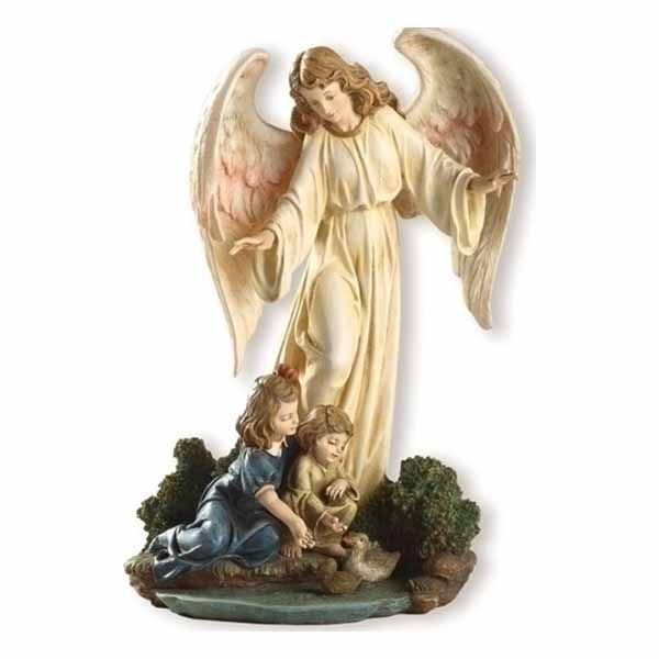 Guardian Angel w/ Children Feeding Ducks Joseph's Studio Renaissance