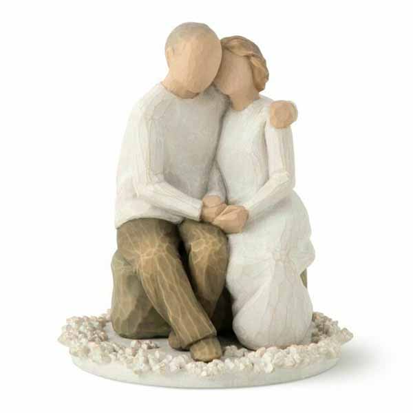 Willow Tree® Anniversary Cake Topper 4"