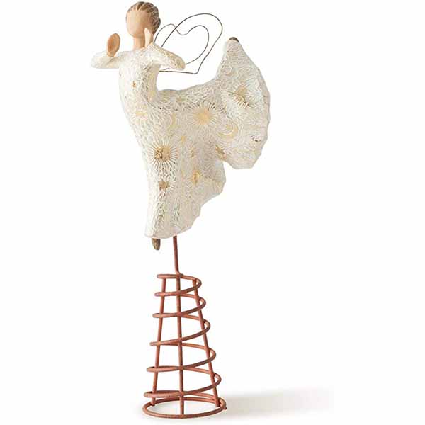 Willow Tree® Christmas: Song of Joy Tree Topper 11.5"